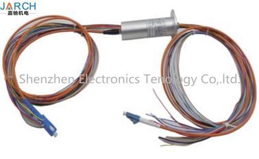 1 anello di contatto ottico a fibra ottica di millimetro di Manica elettro con 12 circuiti 2A