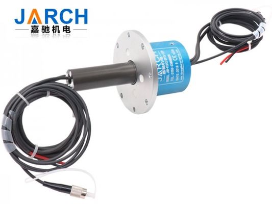 Slittamento elettrico Ring Fiber Optic Rotary Joint per la trasmissione dei dati ad alta velocità