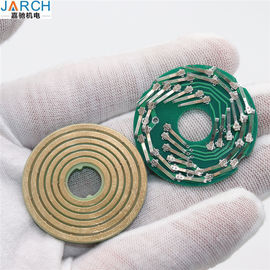 Lunghezza del cavo dei circuiti placcata oro 5A 250mm dell'anello di contatto del pancake 2 per l'inseguitore solare
