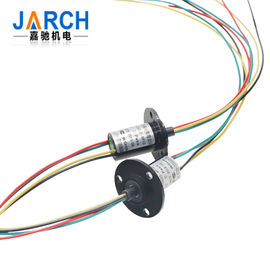 Trasmettitore dell'anello di contatto della capsula del OD 12.4mm per il CCTV/la robotica, circuito più basso di resistenza di contatto 18