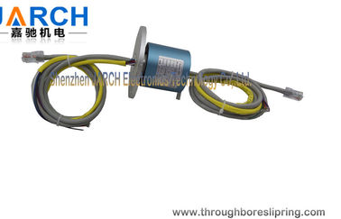 1 anello di contatto di Ethernet del canale 1000M 1~24 gira intorno alla flangia del segnale OD56mm che monta la velocità massima: 200RPM