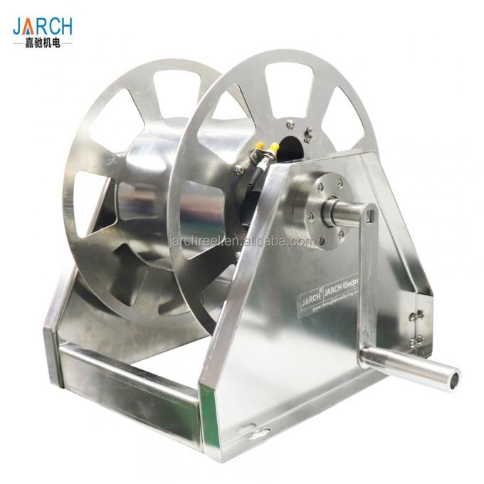 FCC ad alta pressione D'ACCIAIO ritrattabile dell'avvolgitore per tubo 49cm dei tubi flessibili gemellati 8